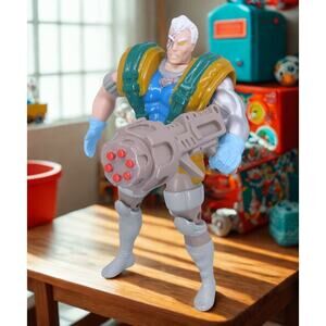 The Uncanny X-Men Cable X-Force 1992 ToyBiz Action Figure Marvel Clobber Action